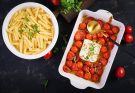 Feta sajtos paradicsomos tészta recept (Tik Tok tészta)